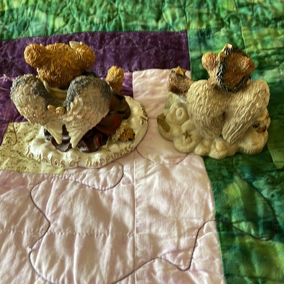 Boyd’s Bears & Friends Angel Bear Pair of Figurines - Picture 2 of 6